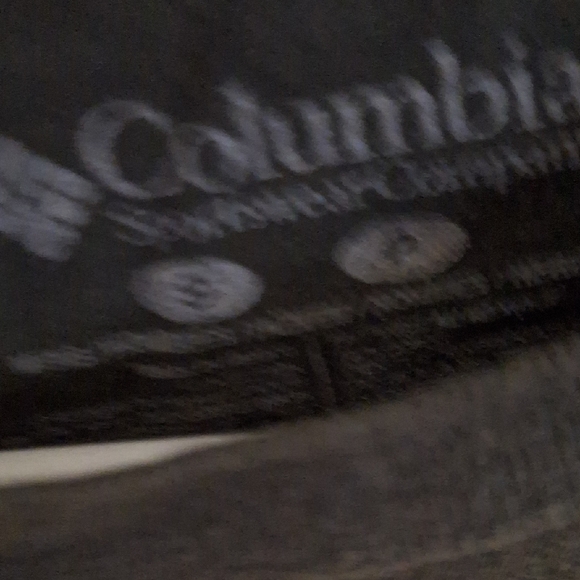 Columbia Black Tee with White Logo - Picture 5 of 5